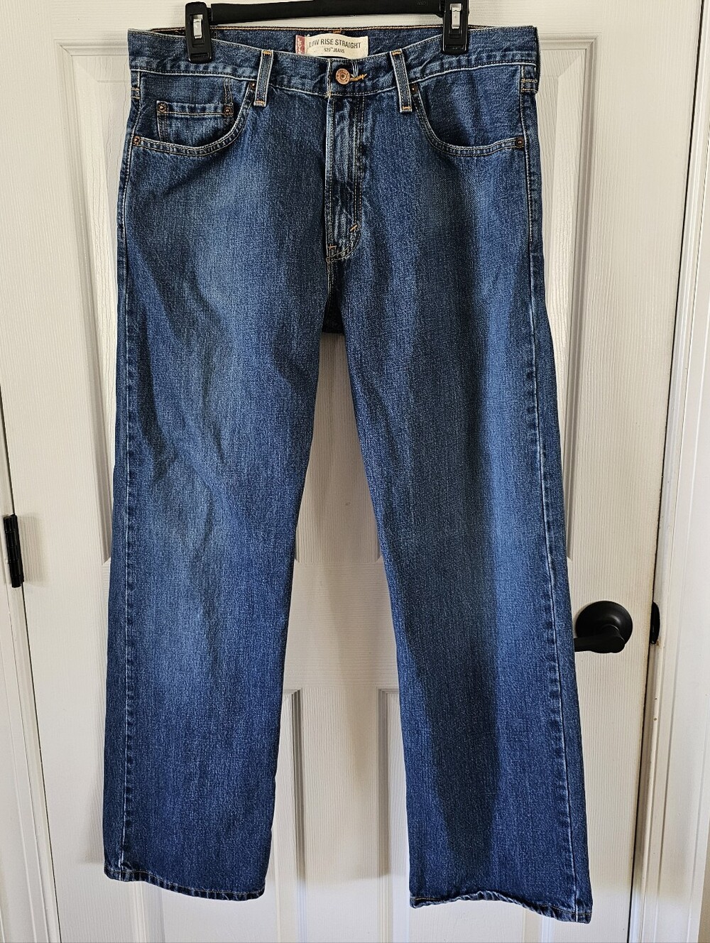 Vintage Y2K Levi's 529 Men's Low Rise Straight Jeans 34x32 GUC